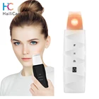 Ультразвуковой скребок для кожи, глубокая очистка лица, вибрирующий инструмент для очищения кожи лица