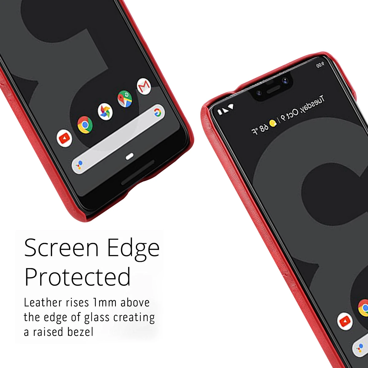 Для Google Pixel 3 XL 2 Чехол для задней панели из телячьей кожи PU кошелек чехол телефона