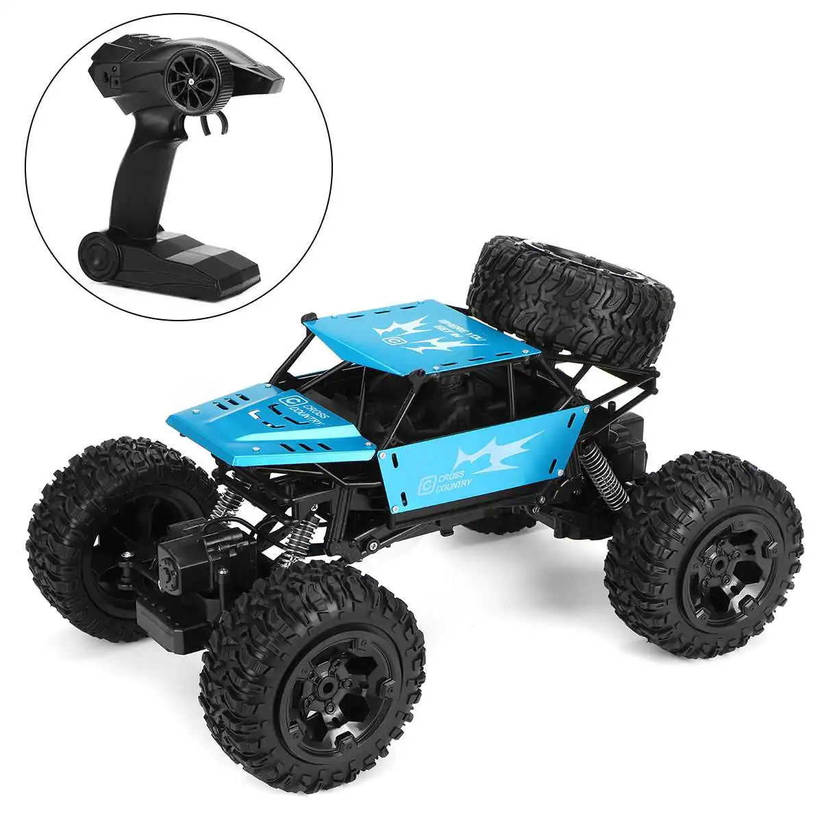 

1:8 42cm RC Car & Boat Truck 2.4G Radio Control 4WD Off-road Electric Vehicle Monster Remote Control Car Gift Toys Children Boys
