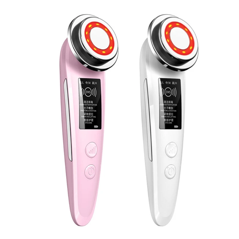 

Electric Color Light Rejuvenation Firming Face Skin Beauty Device Facial Massage