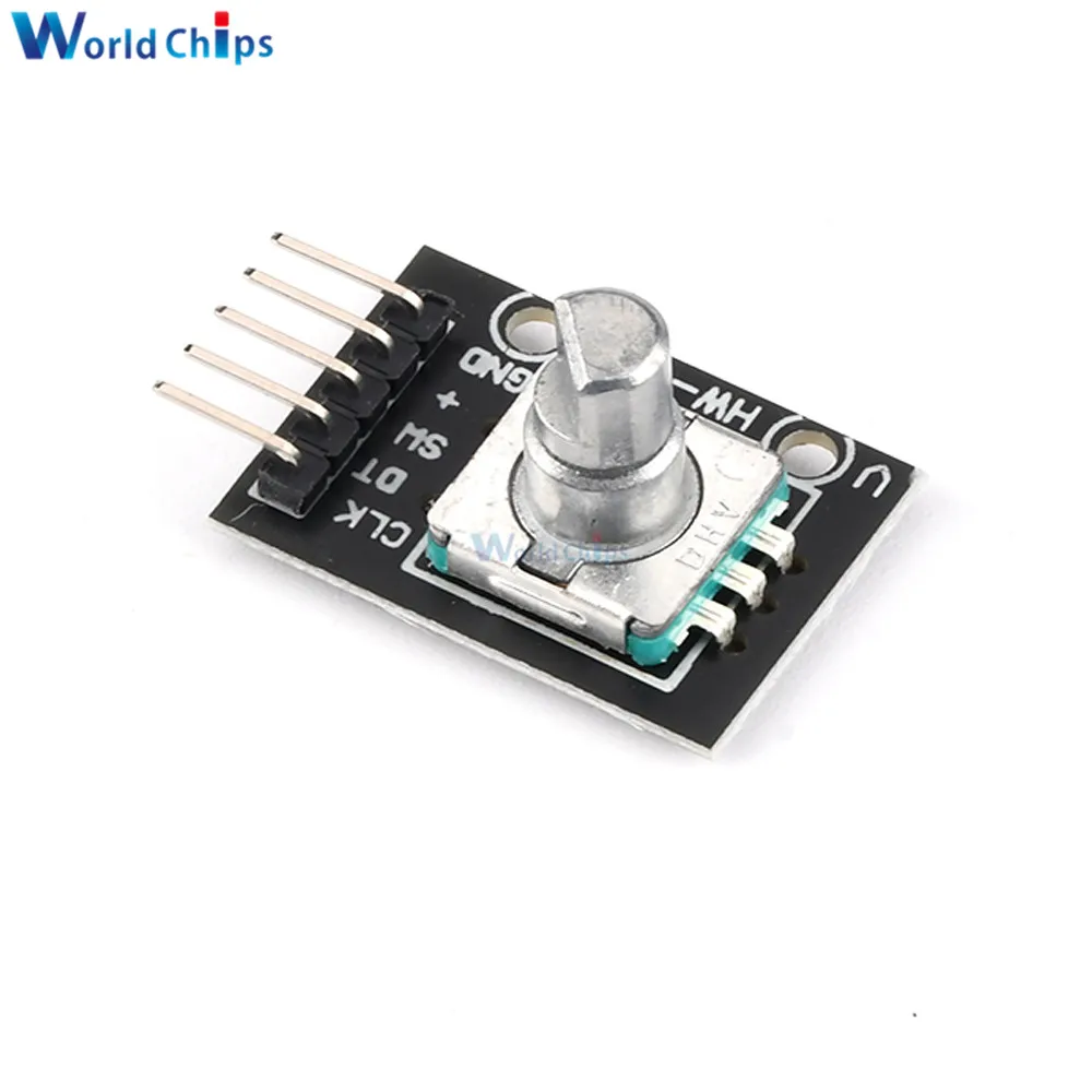2 шт. KY 040 360 градусов модуль роторного кодировщика для Arduino совместимый