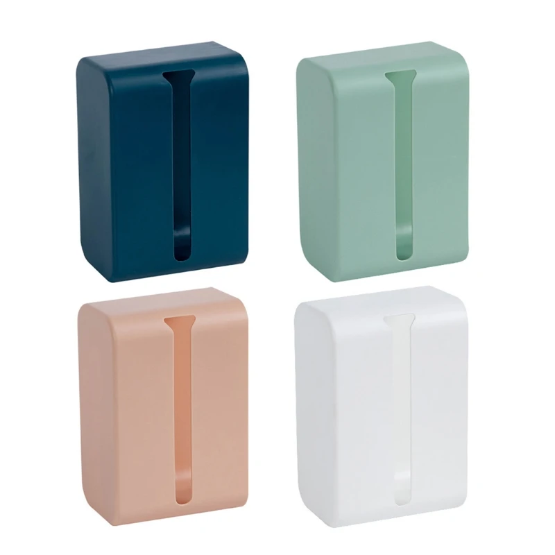 

2022 New Wall Mounted Tissue Box Napkin Paper Holder Case for Home Bathroom Bedroom Toilet Paper Towel Dispenser Tissue Storage