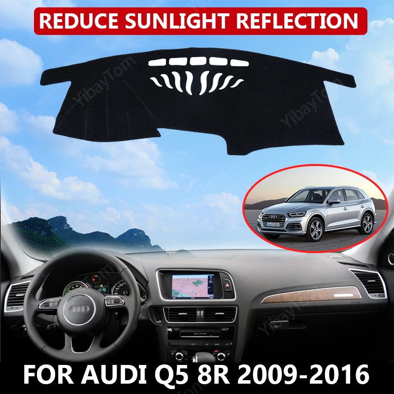 

Car Dashboard Cover for Audi Q5 8R 2009-2016 Mat Protector Sun Shade Dashmat Board Pad Auto Carpet