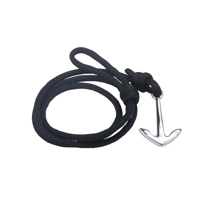 Мужской кожаный браслет с веревкой ювелирное изделие для отдыха модный