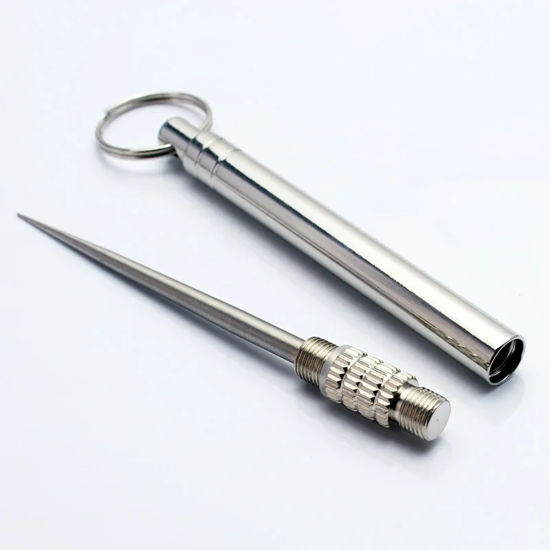 Титановая портативная вилка для фруктов Edc многофункциональная зубочистка