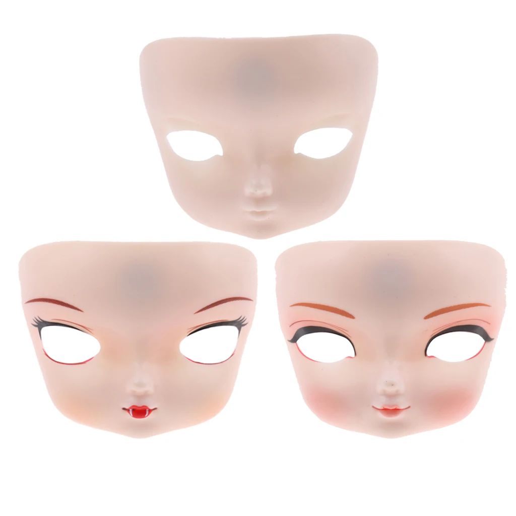 Кукла Лицевая панель головы изменение лица оболочка для BBgirl для BJD 1/6 аксессуары для кукол