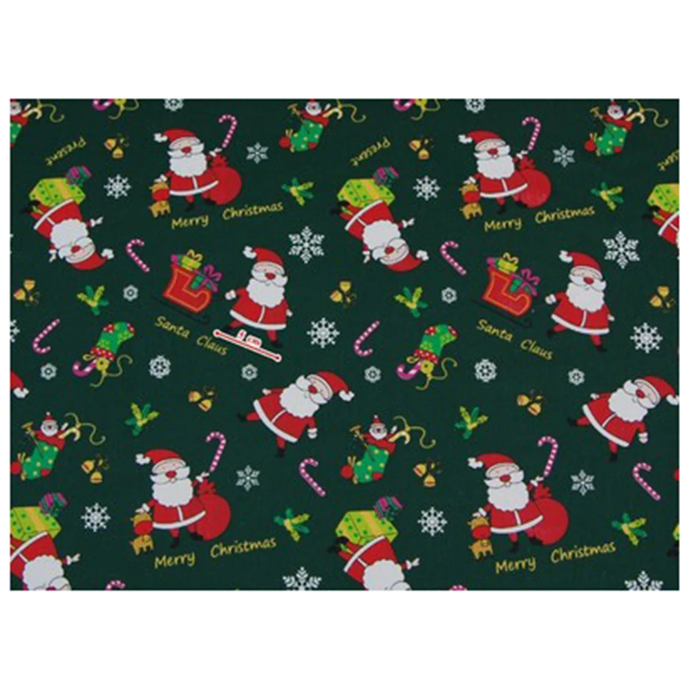 

10pcs Christmas Cotton Festive Patchwork DIY Small Cloth Bags Cloth Handkerchief Cloth DIY Craft Sewing Christmas Decoration