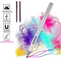 universal 2 in 1 disc stylus metal pen drawing tablet capacitive screen touch active pencil rubber tip for mobile phone tablets