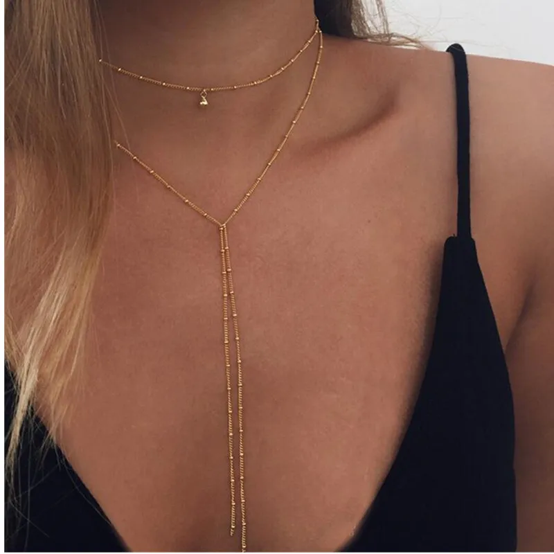 2021Korea длинная цепь из сплава двойные маленькие колокольчики, медная фотография, набор украшений для женщин