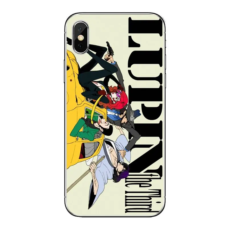 Для iPod Touch iPhone 4 4S 5 5S 5C SE 6 6S 7 8 X XR XS Plus MAX Lupin III замок Cagliostro мягкие прозрачные