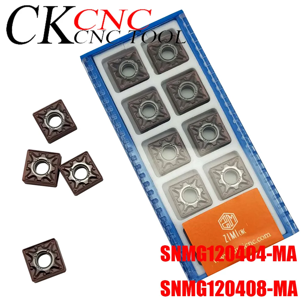 

Carbide insert SNMG120404-MA SNMG120408-MA Metal turning lathe tool SNMG 120404/08 CNC machine parts milling cutter lathe tool
