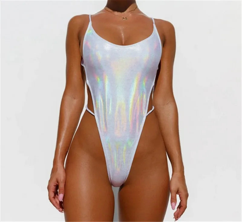 Сексуальные женские купальные костюмы с принтом зебры летний Цельный купальник