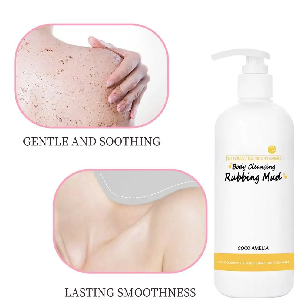 Отшелушивающий отбеливающий скраб для грязи большой емкости широко