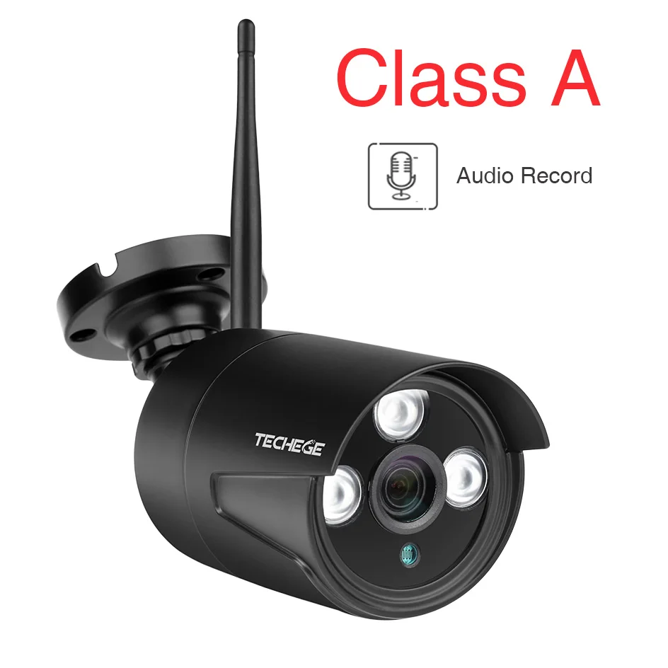 Techege 1080P Аудио беспроводная IP камера 2MP камера CCTV для беспроводной системы видеонаблюдения приложение EseeCloud или IP Pro