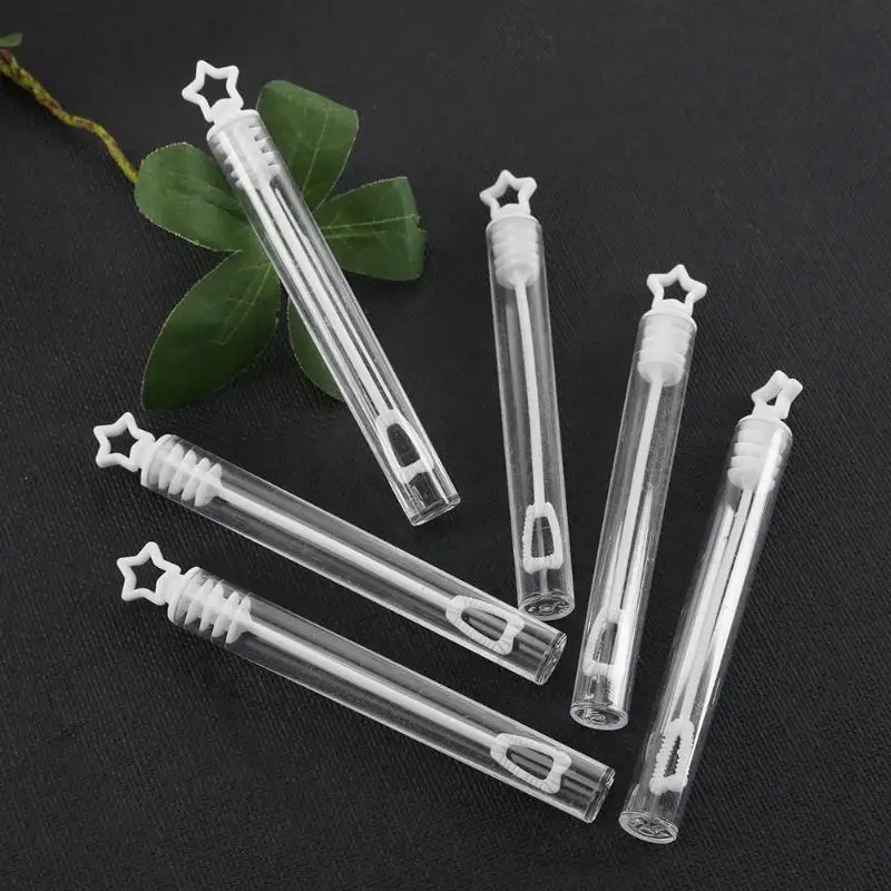 

60pcs Bubble Maker Water Bottle Toy Love Heart Wand Tube Wedding Party Dropshipping