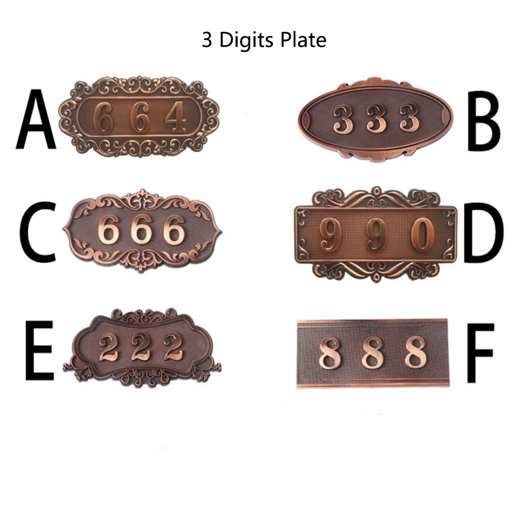 Индивидуальная дверная табличка знак наклейка с номером для гостиницы квартиры