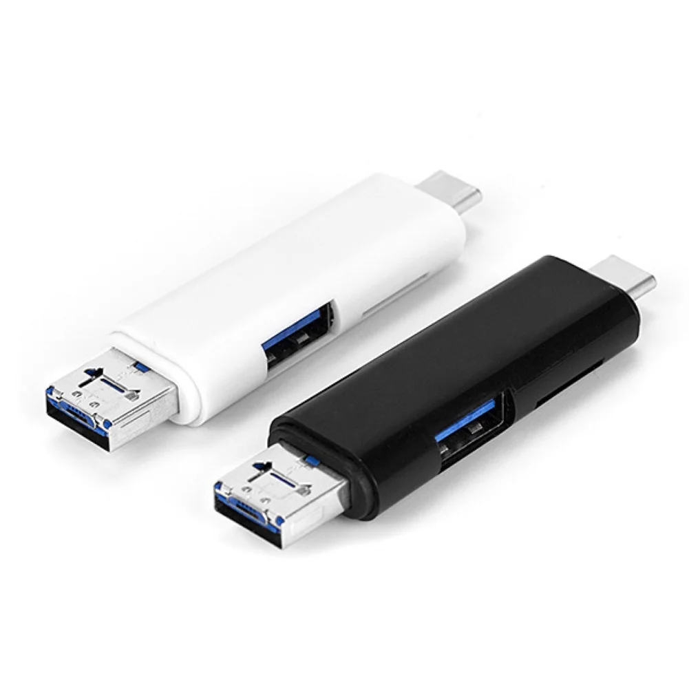 Многофункциональный Micro USB 2,0 тип-c TF цифровой считыватель карт OTG адаптер для Android телефона ноутбука Macbook