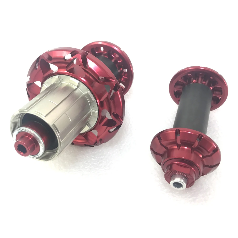 Карбоновые керамические прямые вытяжные втулки Powerway R51 передние 18/20H задние
