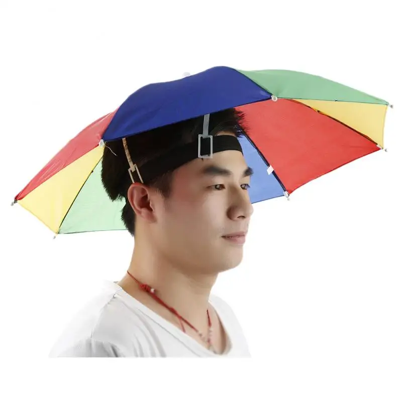 

Parasol Umbrella Hat Cap Outdoor Camping Fishing Colorful/Camo Umbrella Hat Cap Fishing Cap Sun Shade Camping Hiking Outdoor