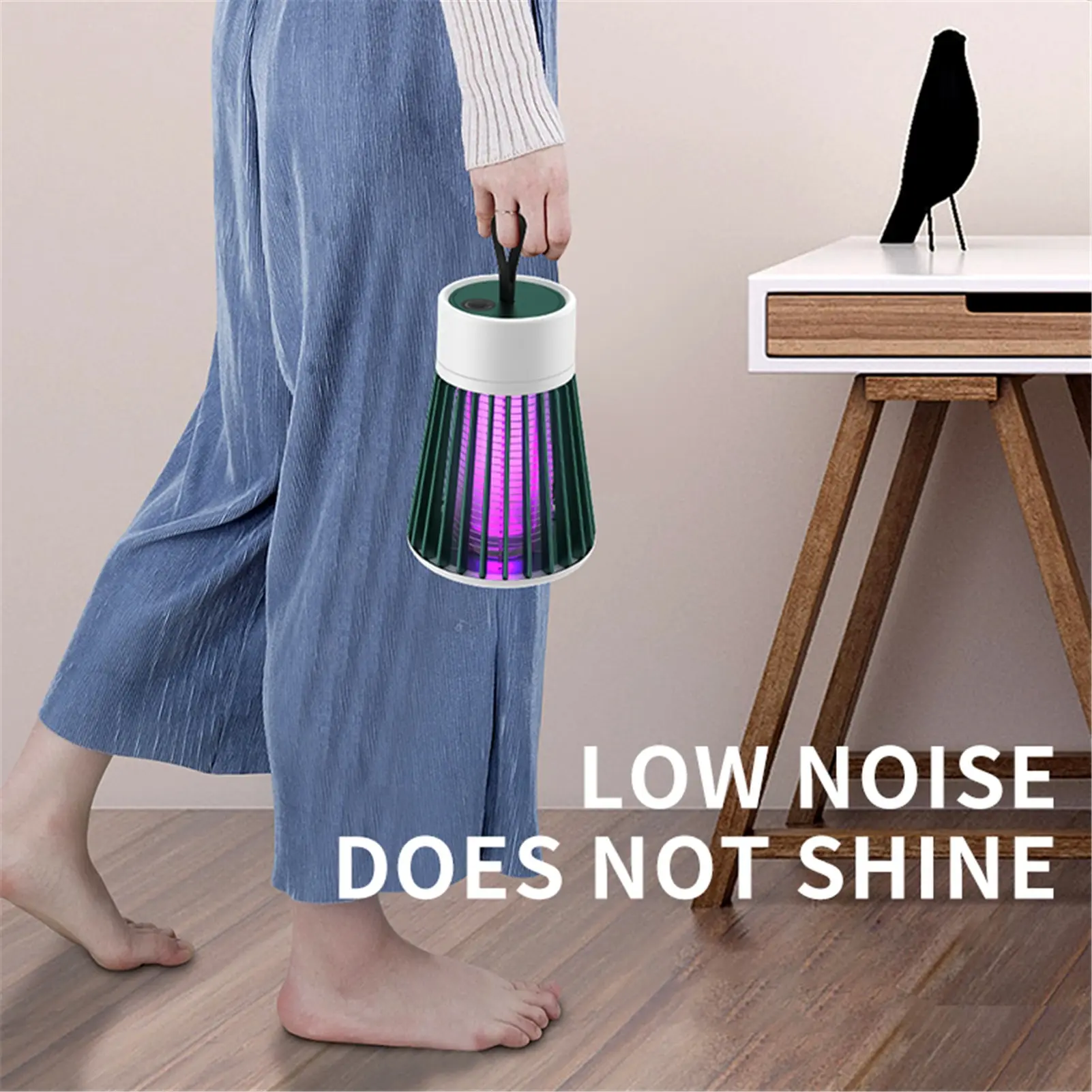 

3 IN 1 LED Mosquito Killer Lamp 5V Electric Bug Zapper Insect Killer USB Rechargeable Fly Swatter Trap Anti Mosquito Flies