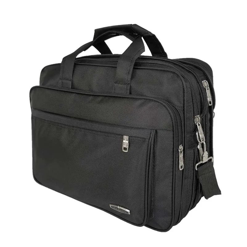 Business Briefcase Handbags Men Laptop Bag Large Capacity Waterproof Oxford Men Single Shoulder Bag Men's Crossbody Travel Bag