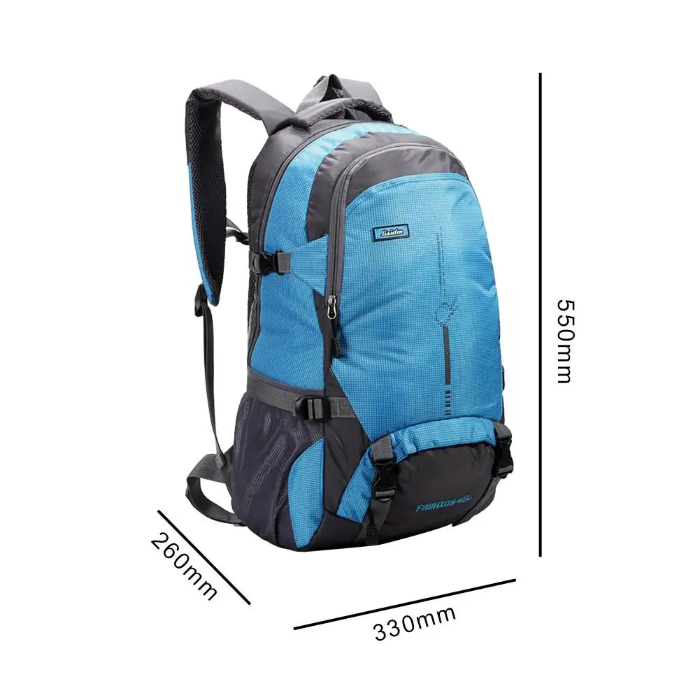 

Wear-resistant Travel Bags Durable Extensible 45L Riding Backpacks Hiking Camping Knapsack Large Nylon Climbing Rucksack