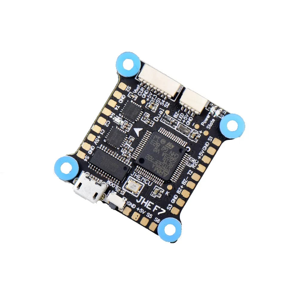 Контроллер полета AIO OSD 30 5x30 5 мм с двойным гироскопом F7 в 8 BEC и черная коробка 2 6S