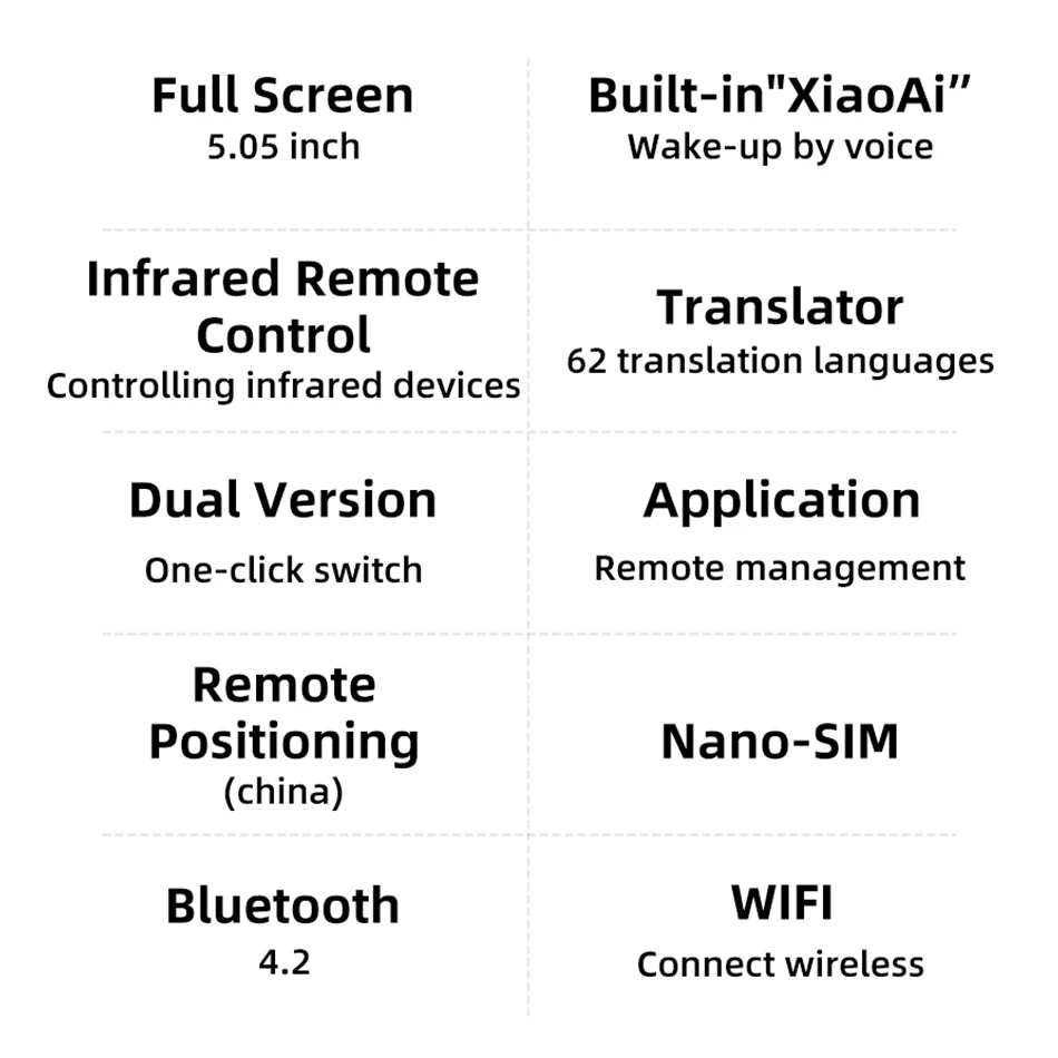 QIN-tel&eacute;fono inteligente 2 Pro versi&oacute;n Global, Smartphone con 2GB y 64GB, Pantalla Completa de 5,5 pulgadas, 576x1440P, c&aacute;mara trasera de 13MP, bater&iacute;a de 2100mAh, Android 9-1