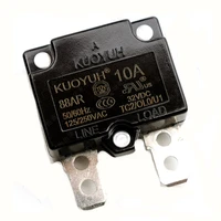 3pcs taiwan kuoyuh 88ar 10a overcurrent protector overload switch automatic reset