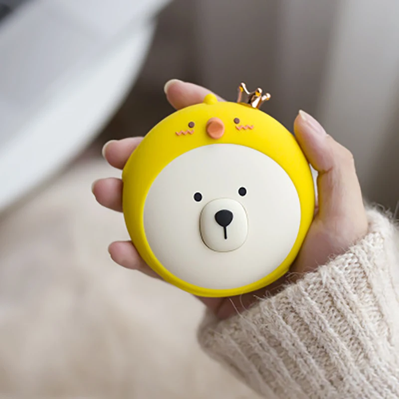 

Creative Cute Bear Hand Warmer Mobile Power Usb Charging Warm Baby Charging Treasure Mini Portable Portable Hand Warmer
