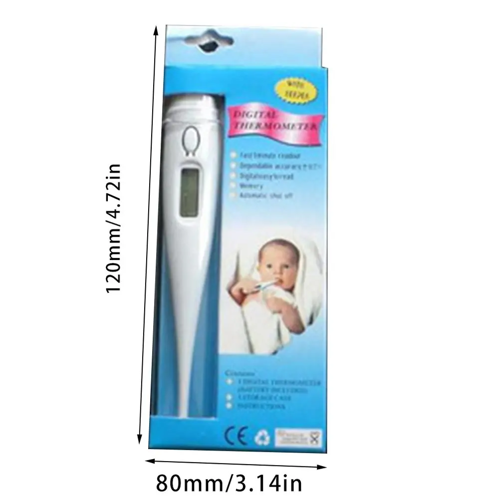 Электронный термометр цифровой быстрое считывание и точный Ректальный для детей