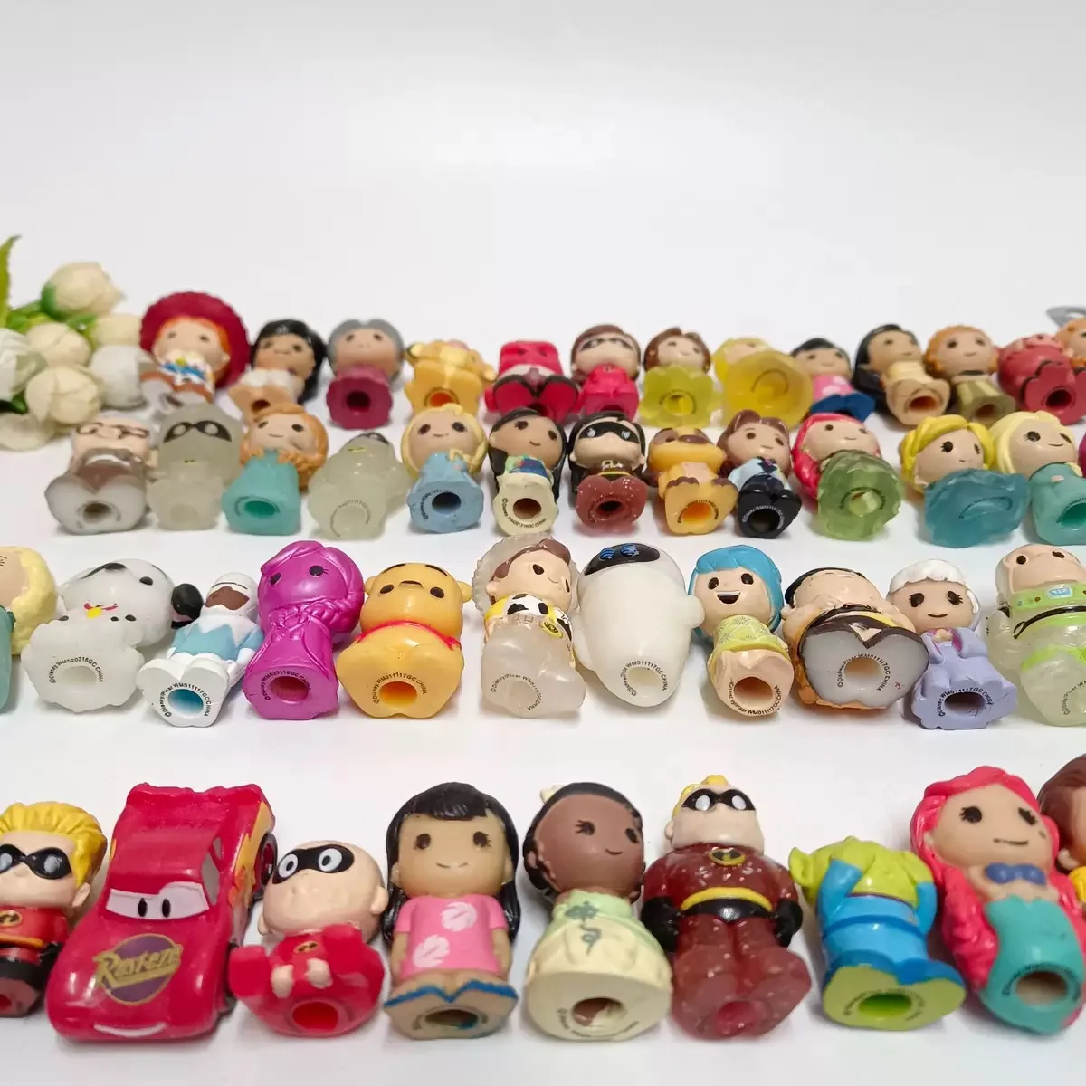 

50pcs/lot Cartoon Little Figures Human Princess Girl Boy Man 4cm Toys Hobby Collections
