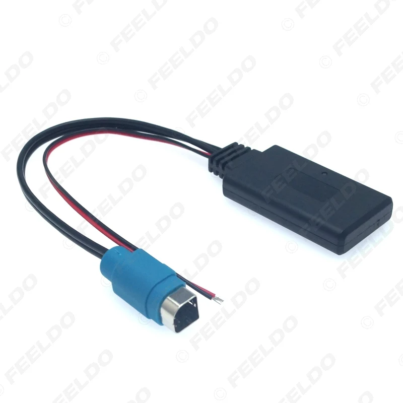 

FEELDO 5setCar Audio Radio Wireless Bluetooth Module Receiver Music AUX Adapter Cable For KCE-237B 123E/101E/102E/105E/117J/305S