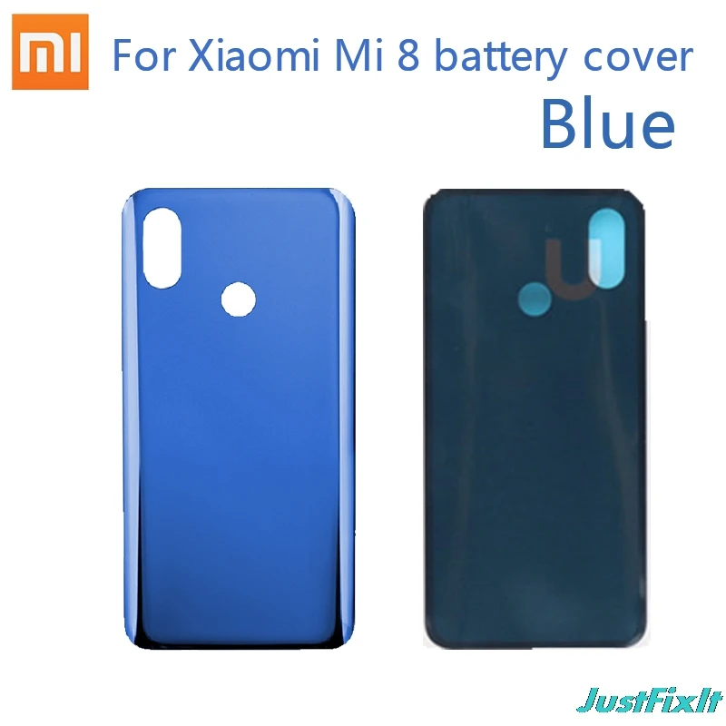 Задняя крышка батарейного отсека для Xiaomi Mi 8 стеклянная | Мобильные телефоны и