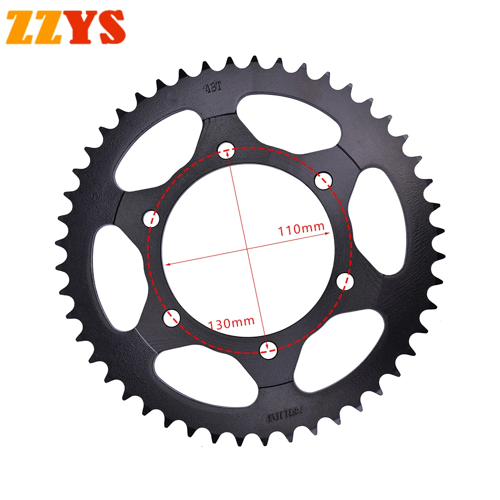 Задняя звездочка с 48 зубьями 525 T для Yamaha YZF600 YZF 600 1000 R1 R6 R6S Φ YZF1000 YZF-R6 LE FZ6 Fazer S2 ABS |