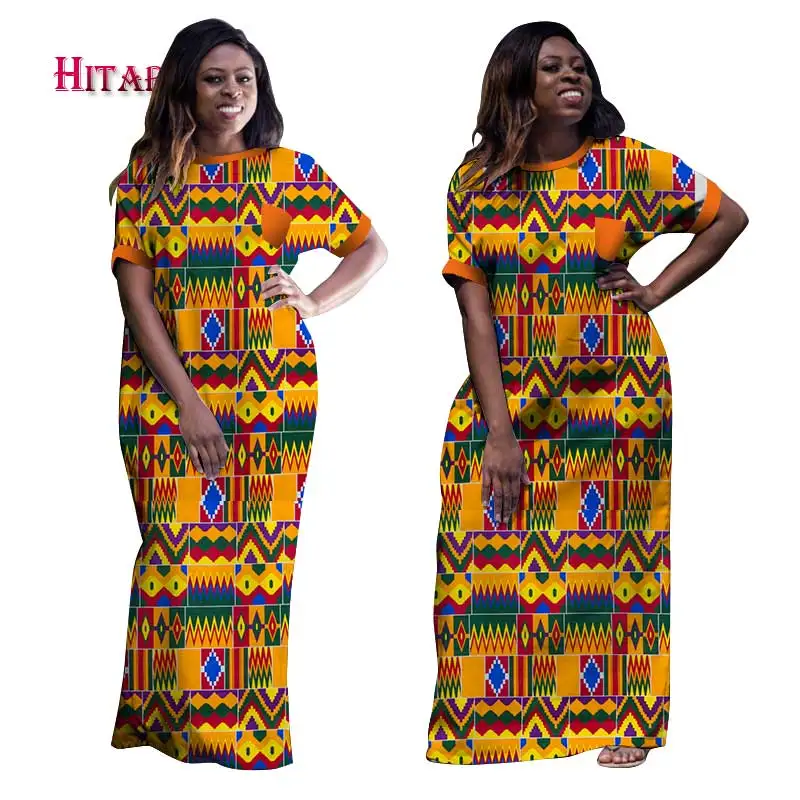 Женское длинное платье в африканском стиле традиционная одежда для Дашики