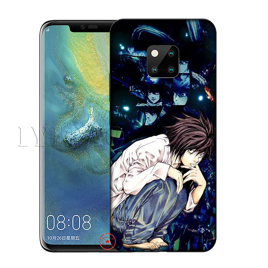 Чехол Ryuk смерть L Мягкий силиконовый чехол для huawei Nova 5i 4 3 3i 2i 2 Коврики 30 20 10 Pro Lite Y9
