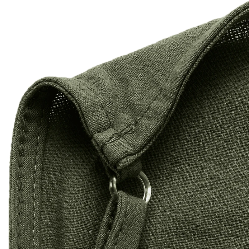 Комбинезон Meihuida Женский Повседневный льняные хлопковые свободные однотонные