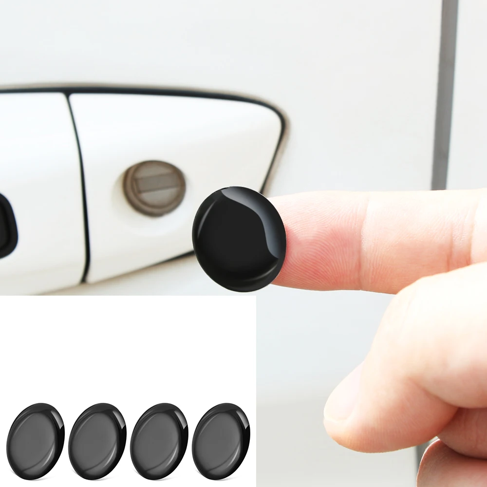 4 наклейки на замок двери автомобиля для BMW E87 F20 F21 E36 E46 E90 E91 E92 E93 X1 X3 X4 X5 X6 M2 M3 M6 F30 F31 F34 - аксессуары на.