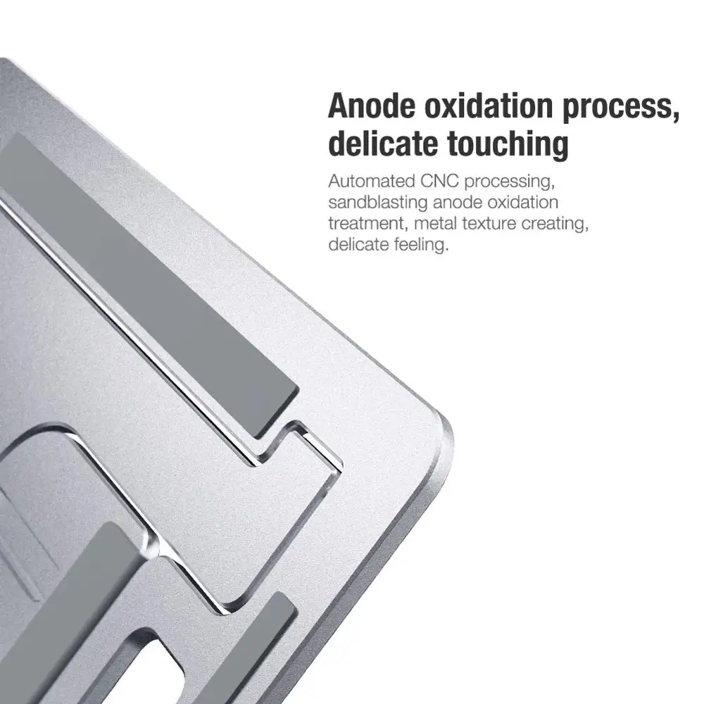 

NILLKIN Adjustable Foldable Laptop Stand Non-slip Aluminum alloy Desktop Notebook Holder For Macbook Pro Air iPad DELL HP Lenovo