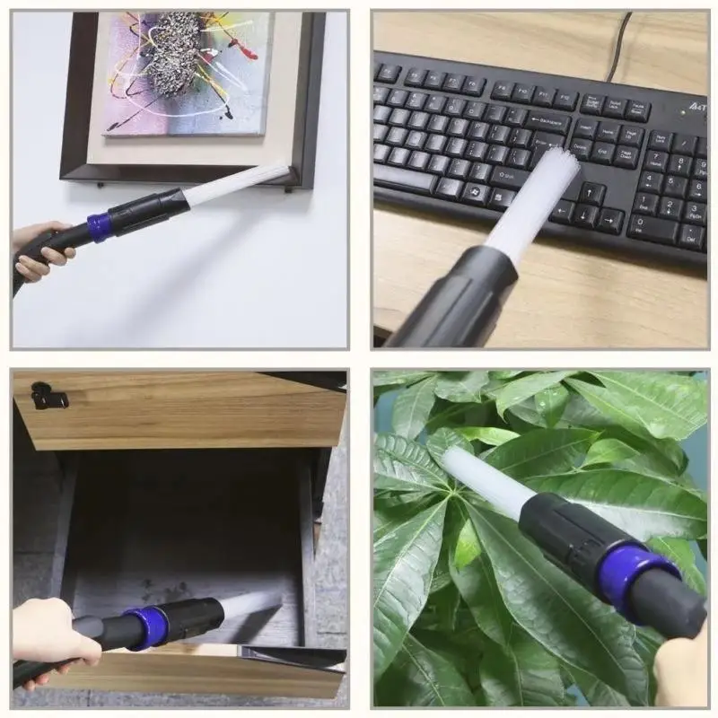 

Dust Cleaning Sweeper Dusty-Brush Straw-Tube Vacuum-Cleaner Dust-Dirt-Remover Multifunction Portable Universal
