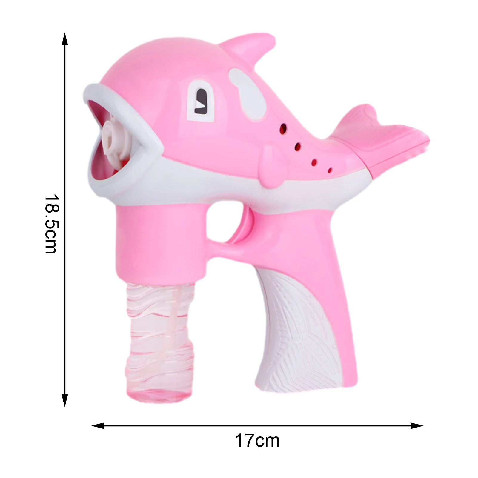 

New Flashing Light Up Kids Dolphin Magic Bubble Machine Summer Swimming Toys Wedding Supplies Birthday Gift Bubble Maker Gun