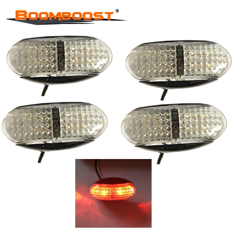 

1 PC Car led turn light lamp Side Light Side Marker Turn signal auto LED lamp 4 colors to choose 12V 24V