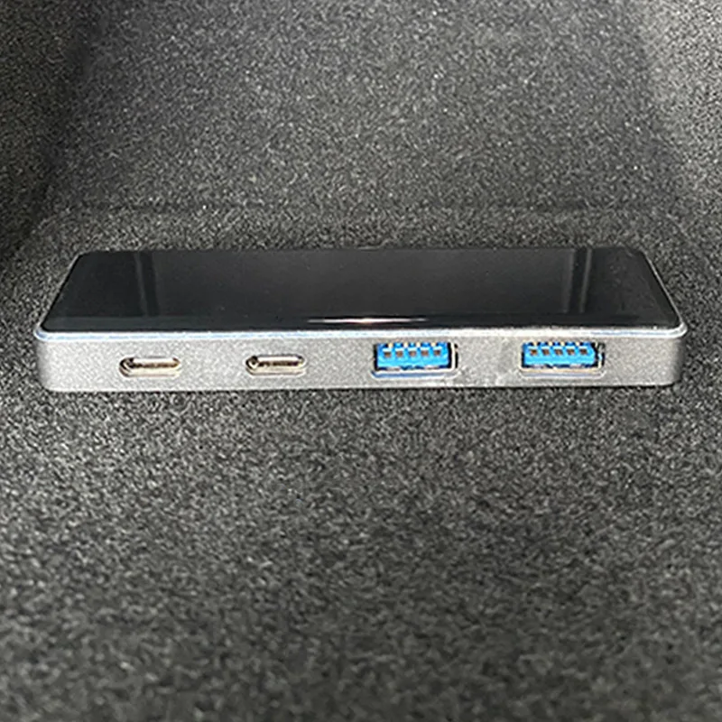 Автомобильный USB-удлинитель для Tesla Model 3 модель Y интерьерный зарядный