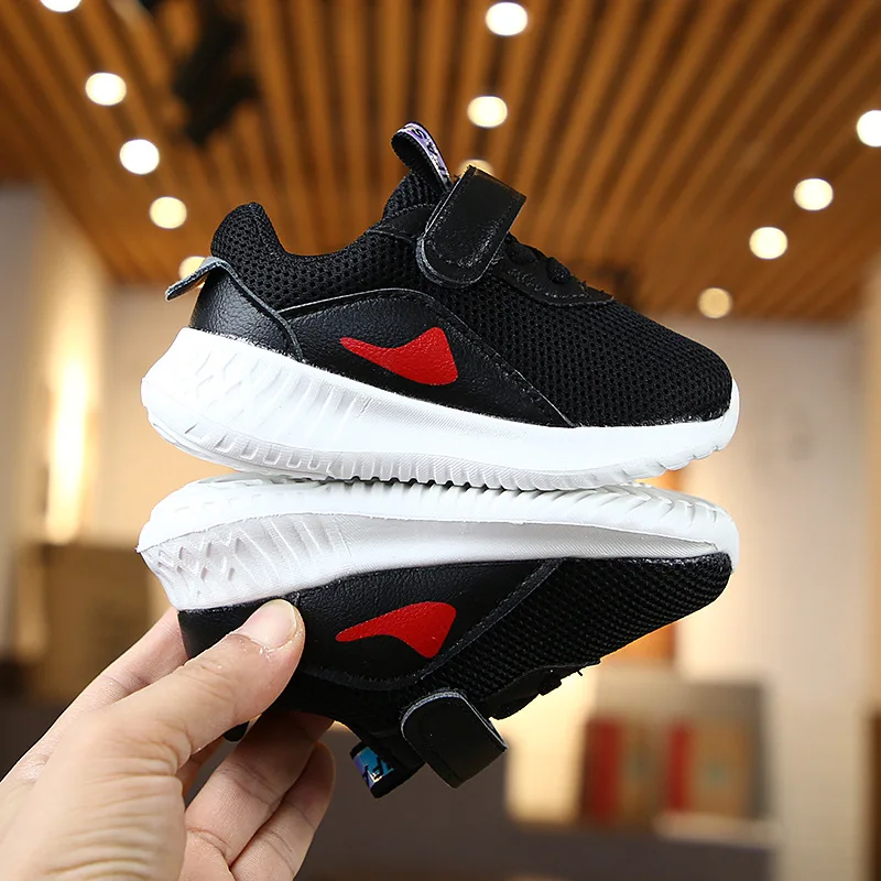 Обувь для мальчиков; Tenis Para niuna Kiz Cocuk Ayakkabi Jongens; кроссовки для малышей; Sapatilhas Menino Schoenen Kids Sapato criancha; обувь - Цвет: Black