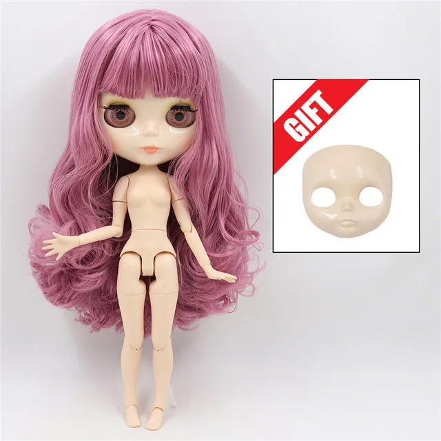 ICY factory шарнирная кукла blyth toy joint body белая кожа блестящее лицо кукла 1/6 30 см подарок для девочки на продажу специальное предложение - Цвет: s