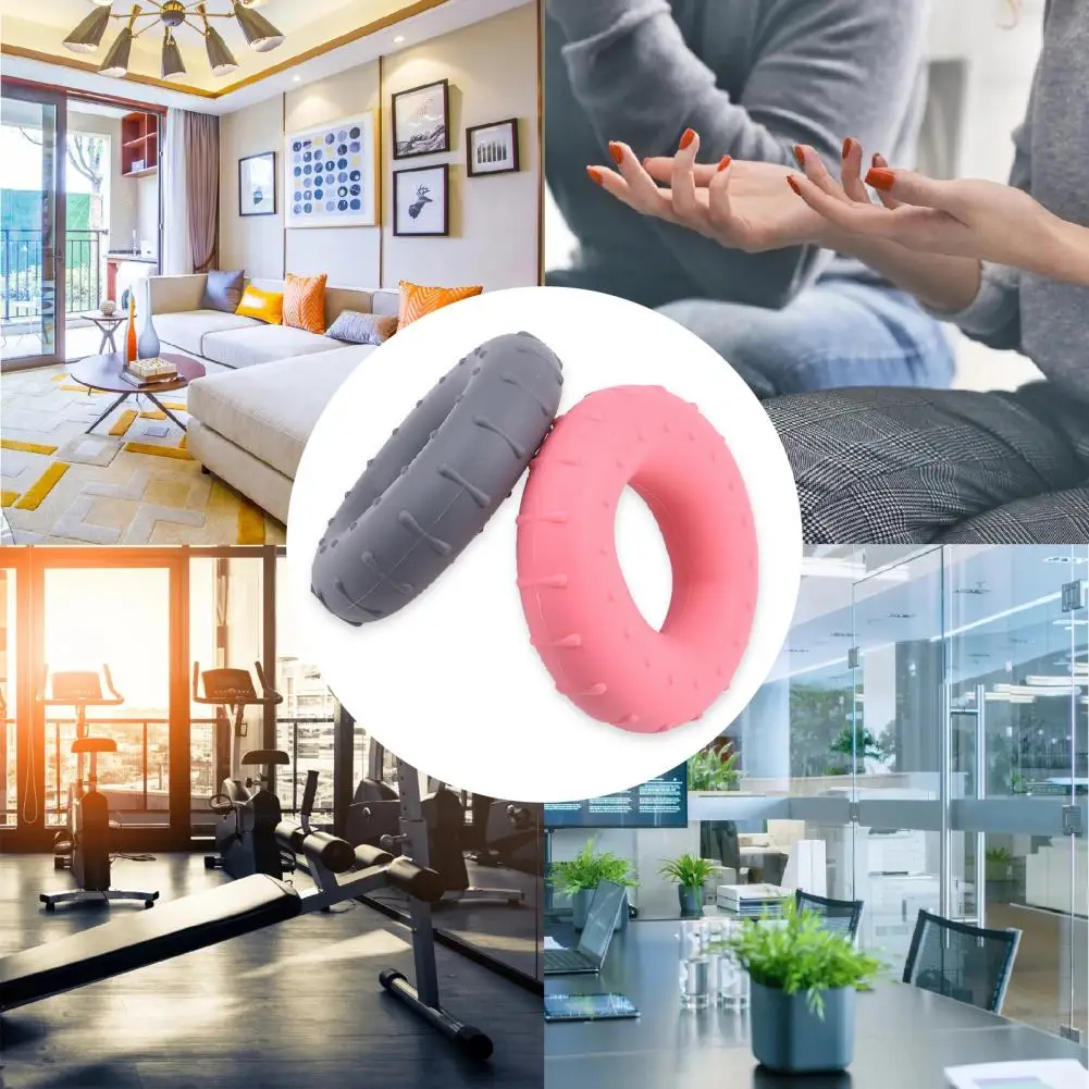 Finger Strength Trainer Ergonomic Design Thicker Muscle Relaxation Portable Training Gripping Ring for Home | Спорт и развлечения
