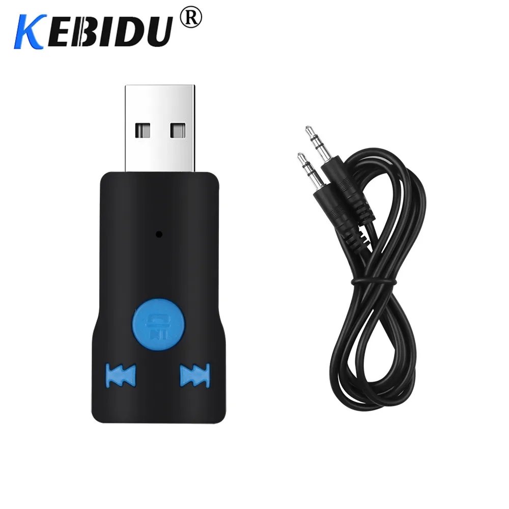Приемник kebidu Bluetooth V4.1 AUX 3 5 мм USB беспроводной адаптер громкой связи ключ аудио TF