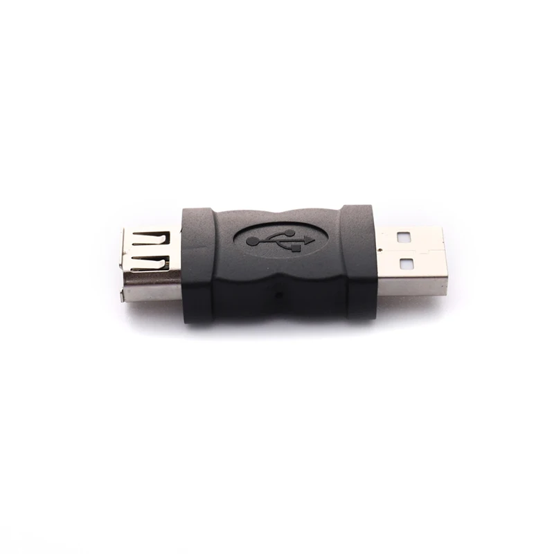 Firewire IEEE 1394 6 Pin Female To USB 2.0 Type A Male Adaptor Adapter Cameras Mobile Phones MP3 Player PDAs Black images - 6