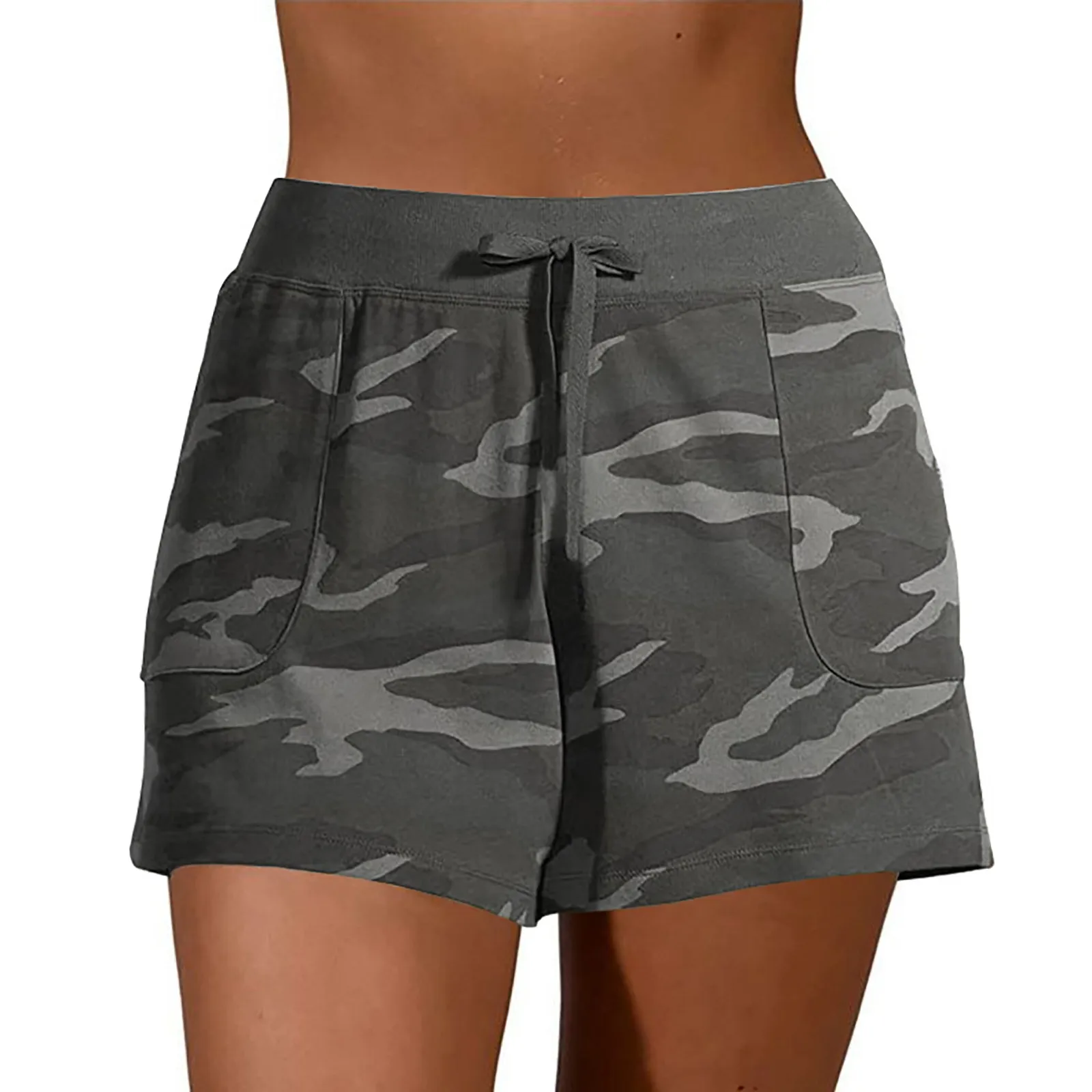 

2021 New Women Basic Slip Bike Camouflage Shorts High Quality Workout Leggings Casual Home Shorts Pants